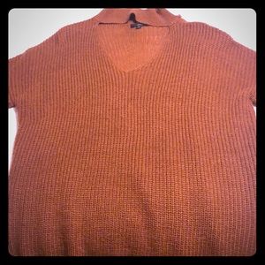 Oversized Sweater with Cutout